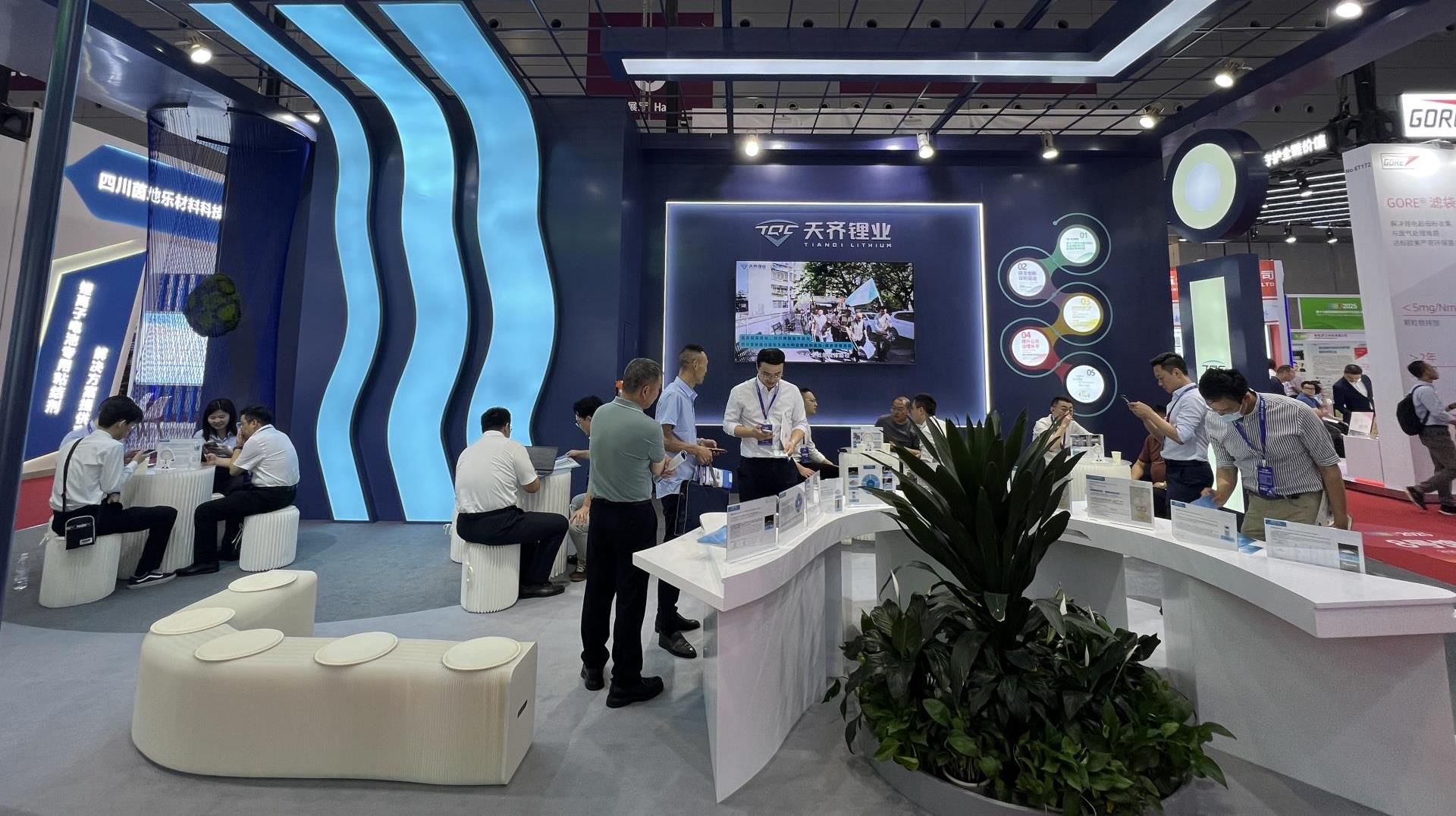 豪门国际官网锂业杰出亮相CIBF2025深圳国际电池技术互换会/展览会