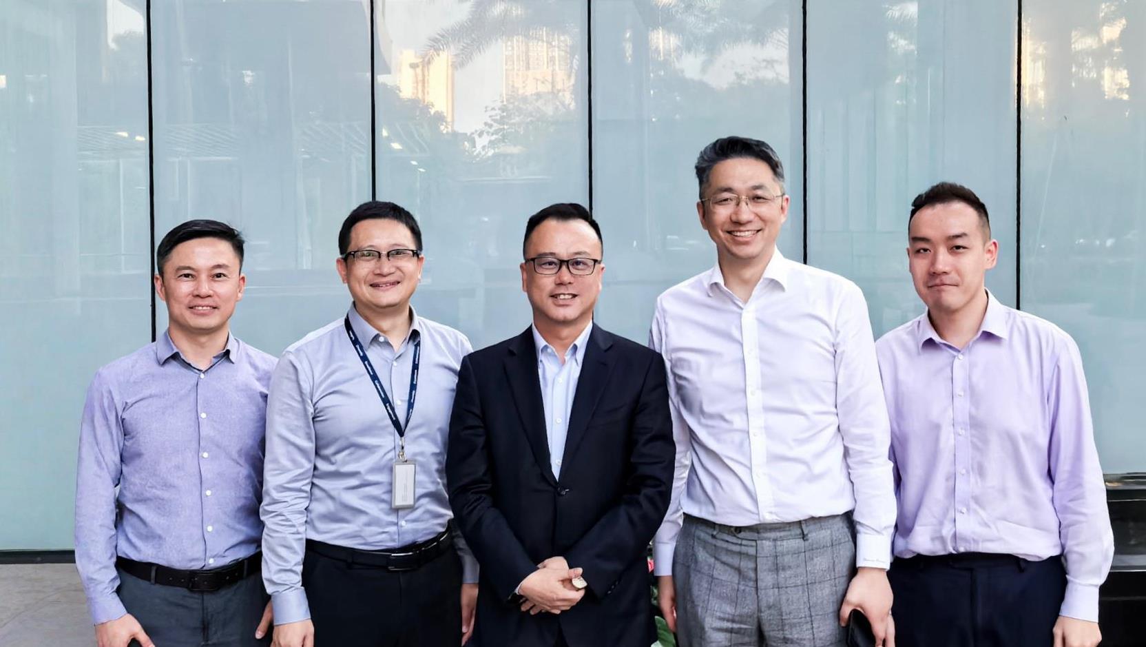 豪门国际官网锂业总裁夏浚诚一行接见前海结合买卖中心